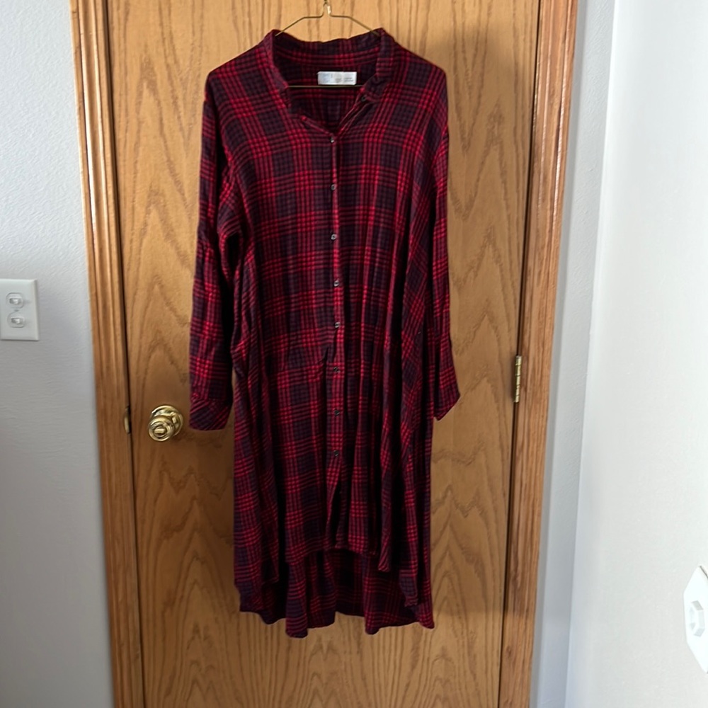Plaid dress